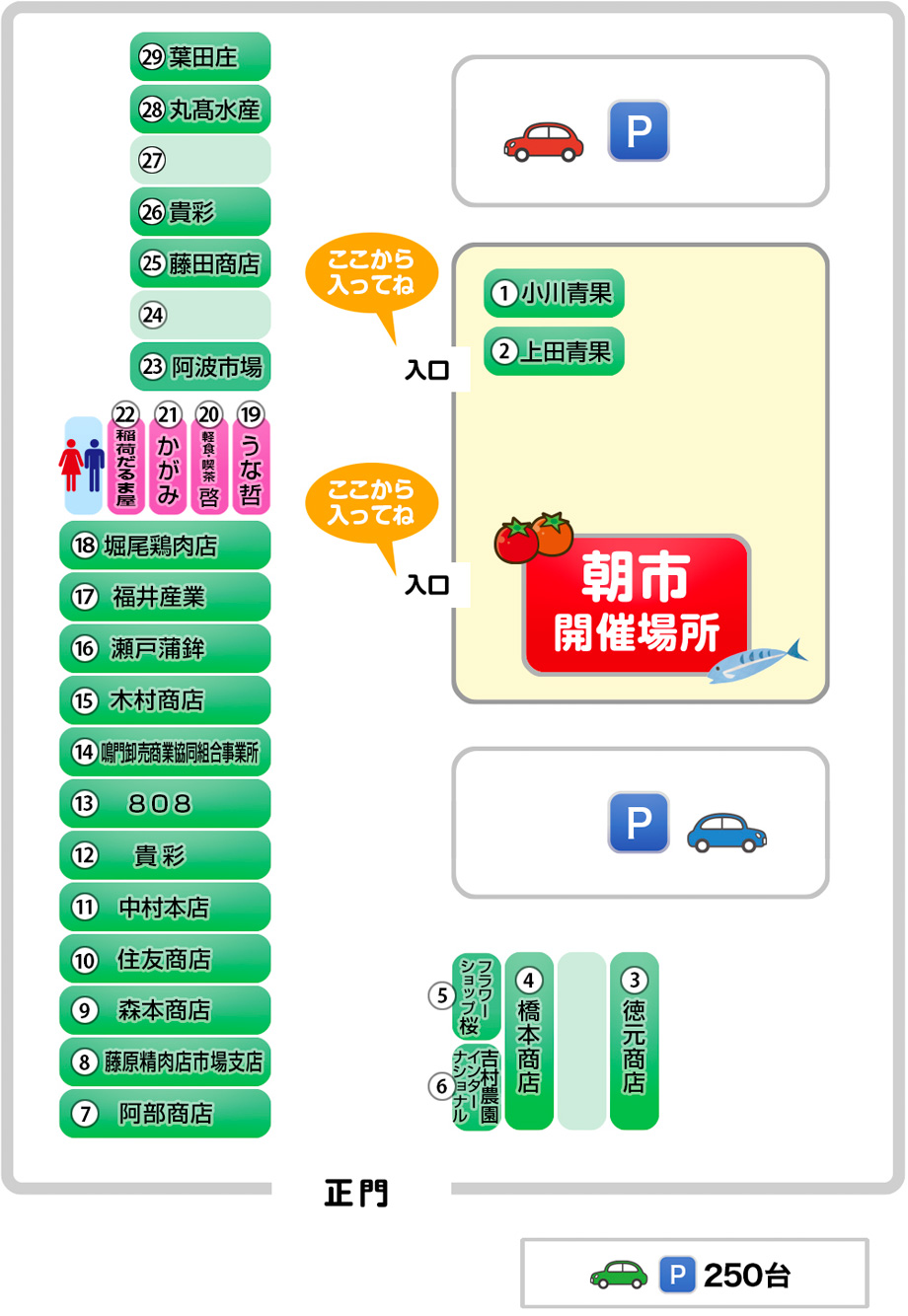場内地図